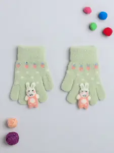 The Magic Wand Girls Patterned Hand Gloves