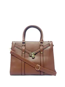 CHRONICLE Tan Swagger Satchel