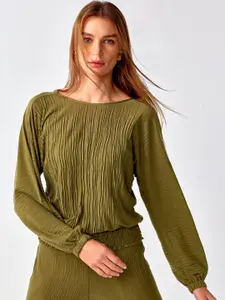 COVER STORY Olive Green Top