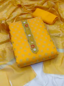 MANVAA Woven Design Unstitched Dress Material