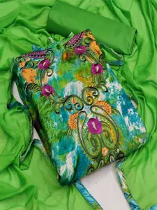 MANVAA Tie and Dyed Unstitched Dress Material