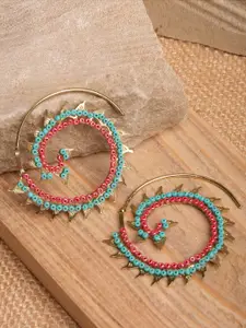 XPNSV Artificial Beads Drop Earrings