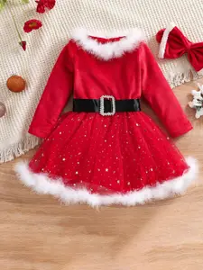 INCLUD Girls Fit & Flare Dress