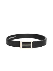 The Roadster Lifestyle Co. Men Textured Leather Belt