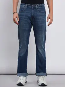 Lee Men Blue Bootcut Stretchable Jeans