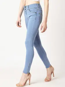 Roadster Women Skinny Fit High Rise Zippered Stretchable Jeans