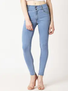 Roadster Skinny Fit Zippered Jeans