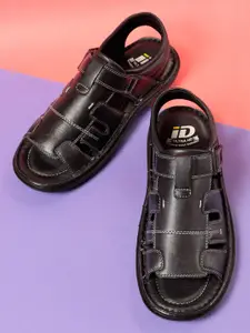 ID Men Lightweight  Leather Comfort Sandals