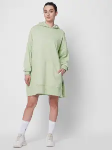 Fitkin Hooded Oversized T-shirt Dress
