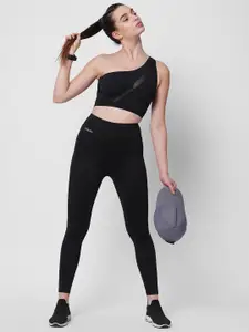 Fitkin Anti Odour Half Coverage Workout Bra With All Day Comfort