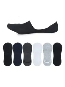 BAESD Men Pack Of 6 Breathable Low Cut Bamboo Shoe Liners