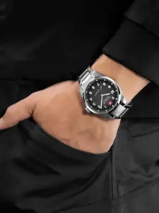 SWISS MILITARY HANOWA Men Dial & Stainless Steel Straps Analogue Swiss Made Watch