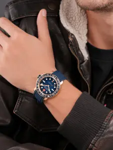 SWISS MILITARY HANOWA Men Black Marlin Analogue Swiss Made Watch SMWGN0001720