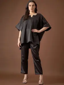 MABISH by Sonal Jain Anti Fit Kaftan Top With Trousers Co-Ords