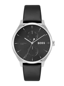 BOSS Tyler Men Leather Straps Analogue Multi Function Watch 1570163