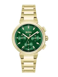 BOSS Women Stainless Steel Bracelet Style Straps Analogue Multi Function Watch 1502679