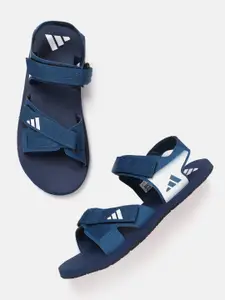 ADIDAS Men Brand Logo Printed Detail Low LI Sports Sandals