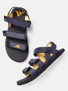 ADIDAS Men Brand Logo Detail Hengat New Sports Sandals
