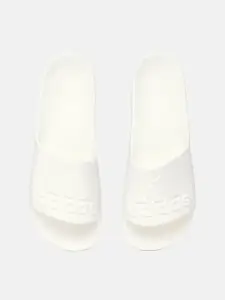 ADIDAS Men Brand Logo Textured Sliders