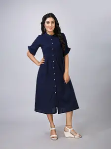MAIYEE Navy Blue Dress
