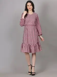 MAIYEE Checked Dress