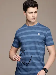 French Connection Striped Pure Cotton T-shirt