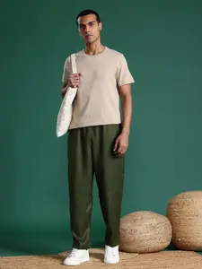 Sangria Men Regular Fit Trousers