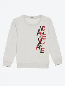 2Bme Boys Printed Pullover Sweatshirt