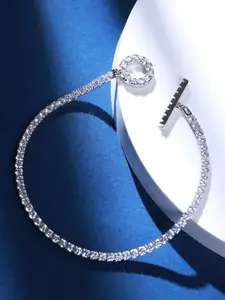 FIMBUL Silver-Plated Choker Necklace