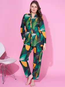 Bannos Swagger Printed Mid Rise Nightsuit