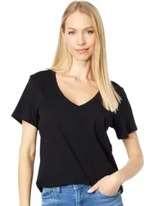 COLOR CAPITAL Pack Of 2 V-Neck Short Sleeves Regular T-shirt