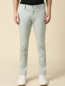 Allen Solly Men Mid-Rise Slim Fit Trousers