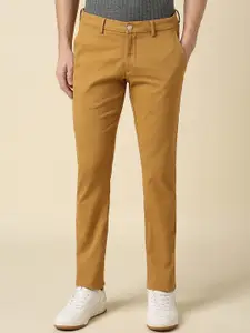 Allen Solly Men Slim Fit Textured Casual Trousers