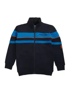 Gini and Jony Boys Mock Collar Cotton Bomber Jacket
