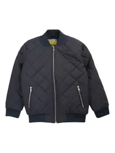 Gini and Jony Boys Stand Collar Quilted Jacket