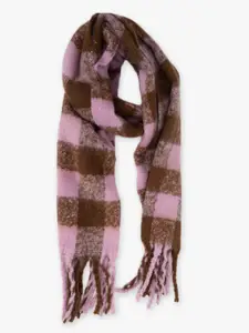 Kazo Checked Woollen Scarf