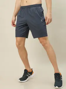Technosport Men Slim Fit Mid-Rise Rapid-Dry Sports Shorts