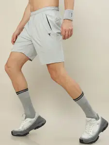 Technosport Men Slim Fit Mid-Rise Rapid-Dry Sports Shorts