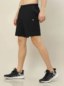 Technosport Men Slim Fit Mid-Rise Rapid-Dry Sports Shorts