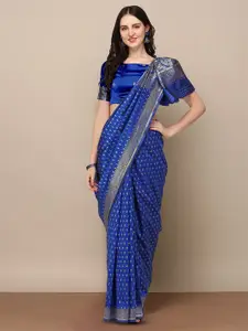 KALINI Ethnic Woven Deisgn Silk Blend Designer Kanjeevaram Saree