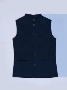 Gini and Jony Boys Mandarin Collar Nehru Jacket