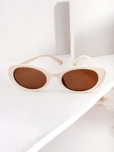 JOKER & WITCH Women Oval Sunglasses with UV Protected Lens JWSG124