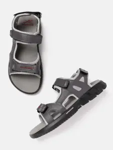 Reebok Men Brand Logo Printed Detail Realm Sports Sandals