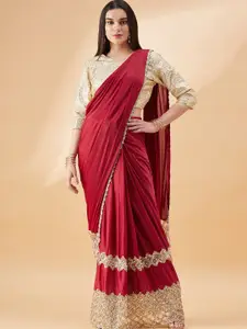 all about you Embellished Ready to Wear Saree