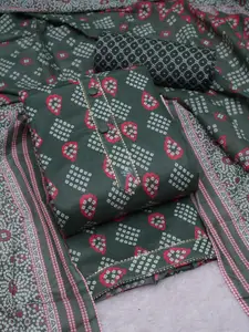 ASISA Bandhani Printed Unstitched Dress Material