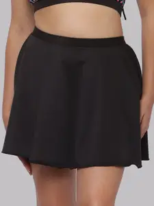 CUKOO Flared Mini Swim Skirt