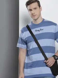 Tommy Hilfiger Pure Cotton Striped Casual T-shirt