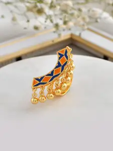 Voylla Gold-plated Adjustable Ring