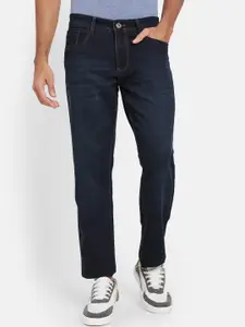 Octave Men Mid-Rise Clean Look Cotton Jeans