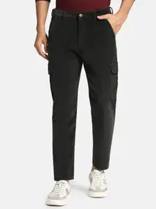 Blackberrys Men Phoenix Fit Self Design Skinny Fit Easy Wash Cargos